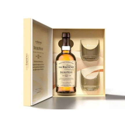 Rượu Balvenie DoubleWood 12 Hộp Quà 2025