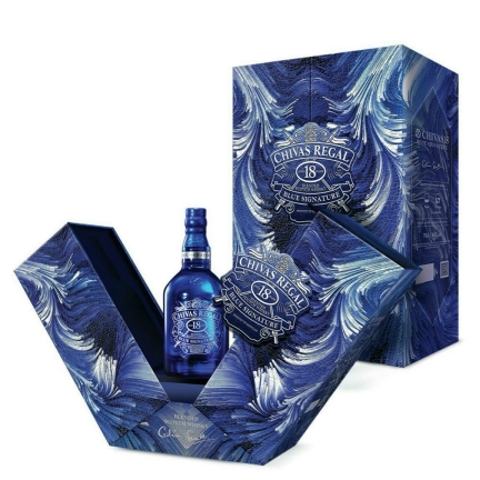 Rượu Chivas 18 Blue Signature hộp quà 2021