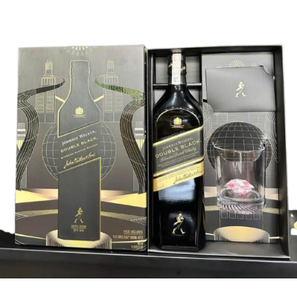 Rượu Johnnie Walker Double  Black mẫu hộp quà năm 2025