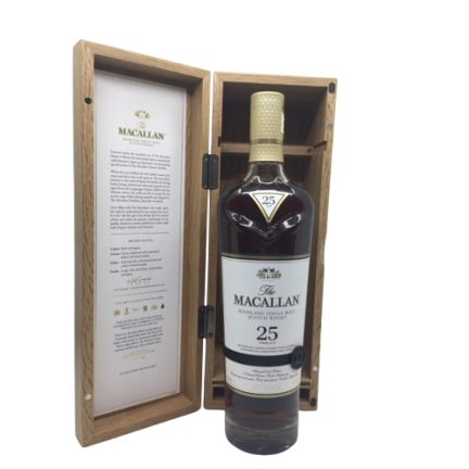 RƯỢU MACALLAN 25 SHERRY OAK CASK 