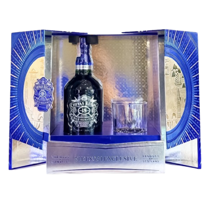 Rượu Chivas Regal 18 năm Blue  Signature hộp quà 2027
