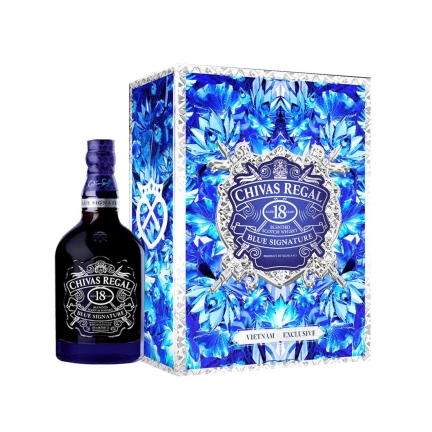 Rượu Chivas Regal  18 năm Blue Signature hộp quà năm 2026