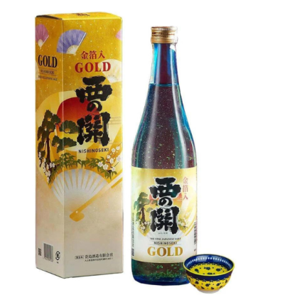 Rượu Sake Nishinoseki Vảy Vàng