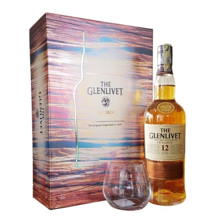 Rượu Glenlivet 12 hộp quà 2020