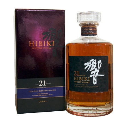 Rượu Hibiki 21Yo mẩu củ