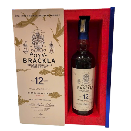 RƯỢU ROYAL BRACKLA 12 SHERRY CASK FINISH 
