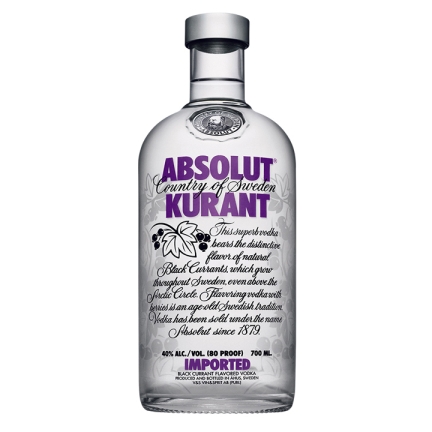 Rượu Vodka Absolut Kurant