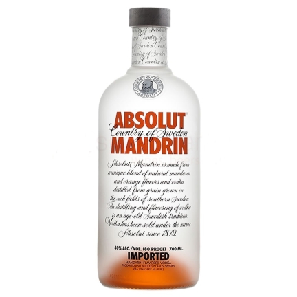 Rượu  Vodka Absolut  MANDRIN