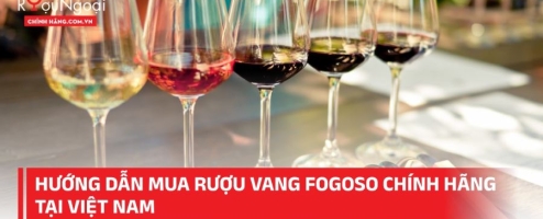 Hướng dẫn mua rượu vang Fogoso chính hãng tại Việt Nam