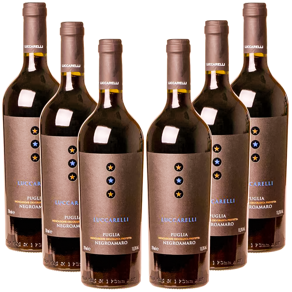 Rượu vang Ý Luccarelli-Negroamaro