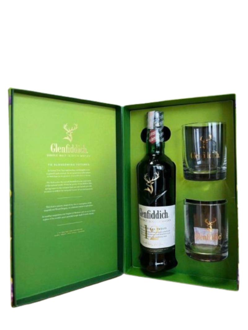 Rượu Glenfiddich 12  năm hộp quà 2024