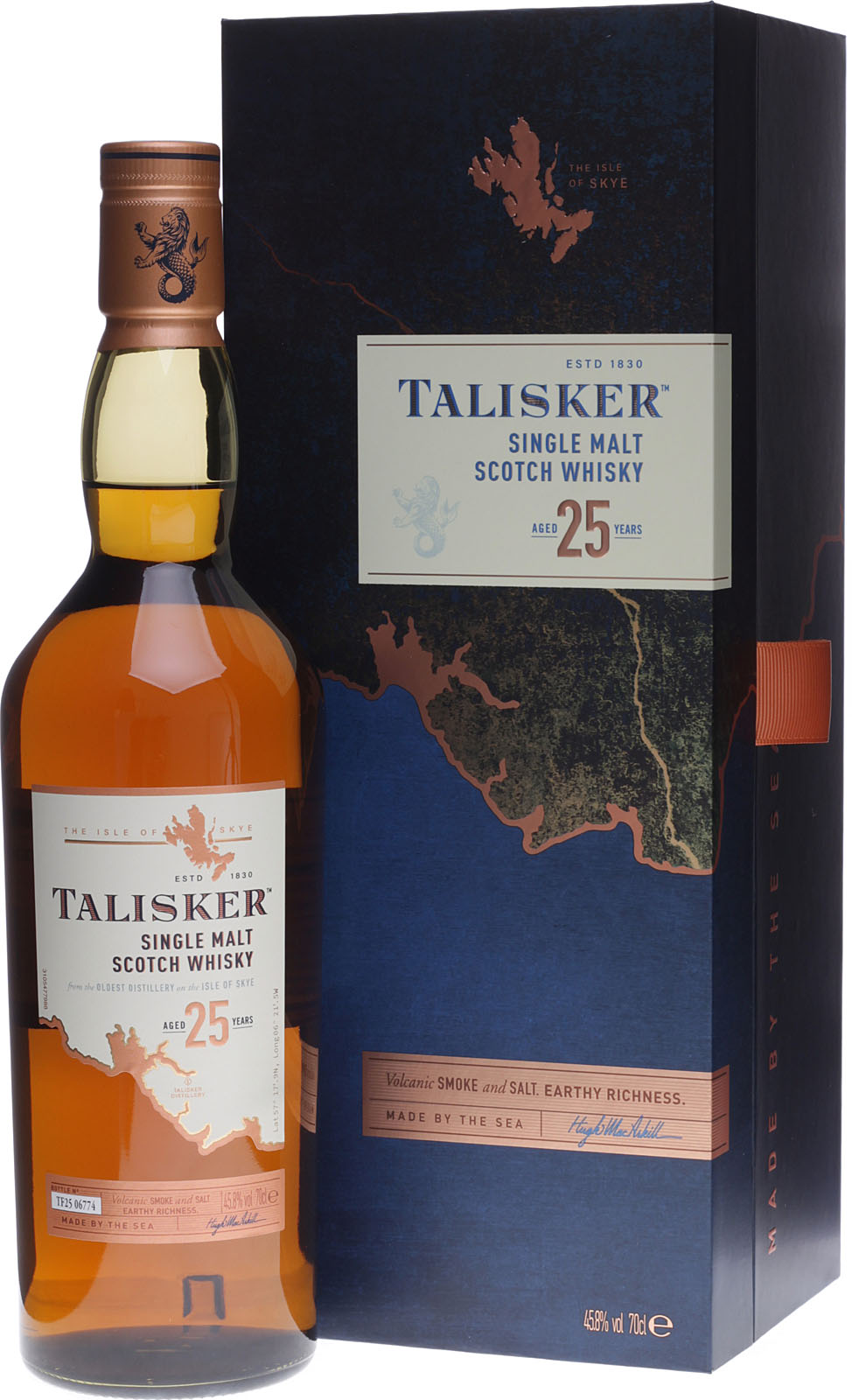 Rượu Talisker 25 yo Năm 2022.