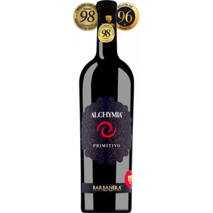 Rượu vang alchymia primitivo 75cl