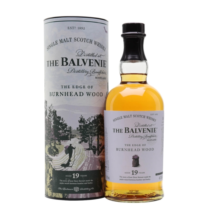 RƯỢU BALVENIE THE EDGE OF BURNHEAD WOOD 19 YO.