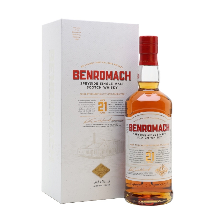 RƯỢU BENROMACH 21 NĂM