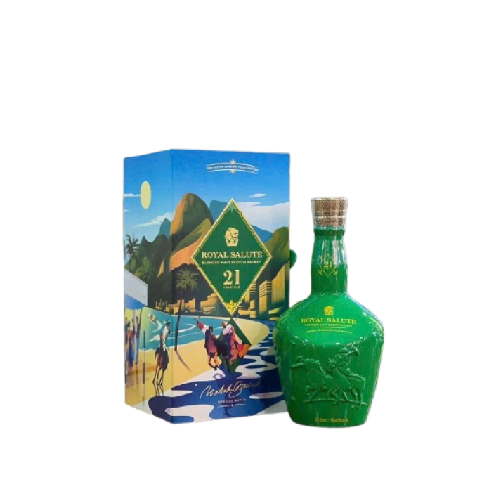 Rượu Royal Salute 21 Year  Rio De Janeiro Polo Edition 