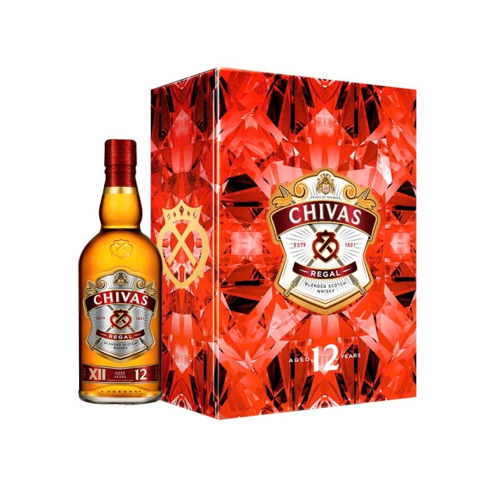 Rượu Chivas 12 năm mẫu hộp quà năm 2026