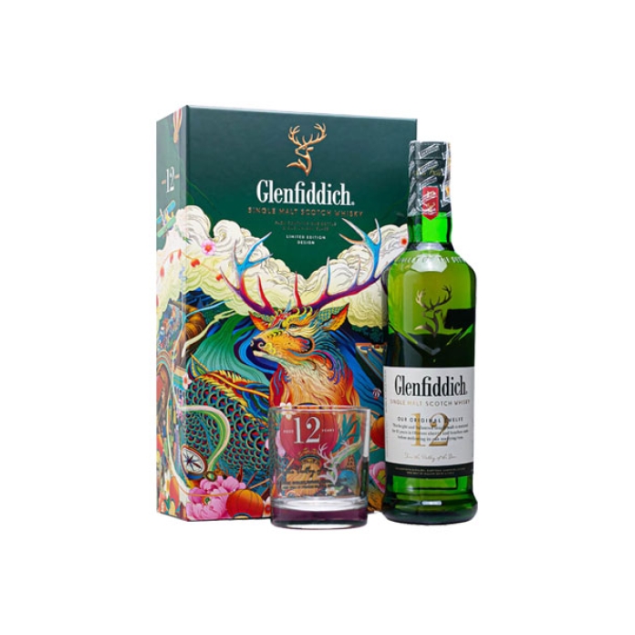Rượu Glenfiddich 12y hôp quà  2021