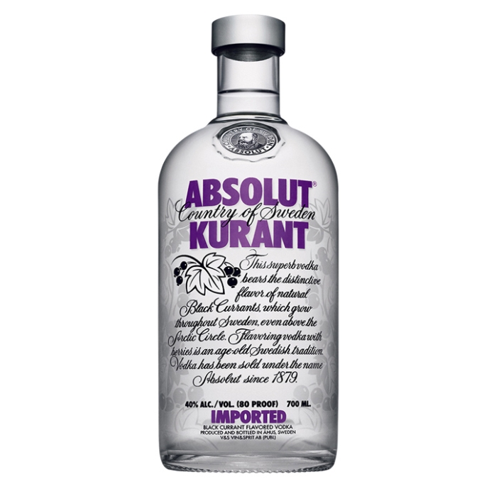 Rượu Vodka Absolut Kurant